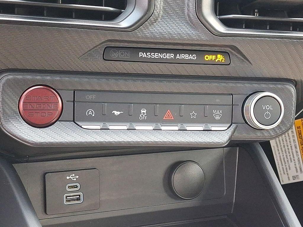 new 2025 Ford Mustang car, priced at $42,005