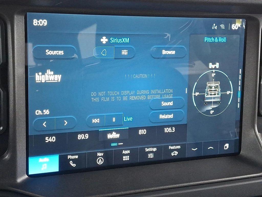 new 2025 Ford Bronco car, priced at $69,950