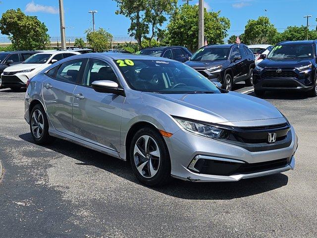 used 2020 Honda Civic car, priced at $18,088