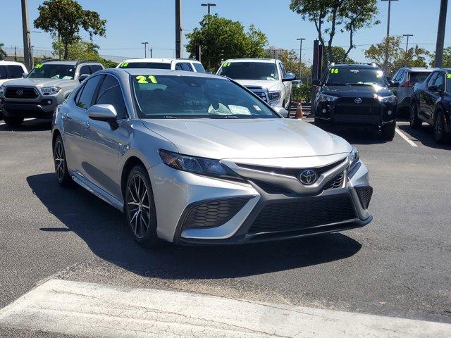 used 2021 Toyota Camry car, priced at $23,216