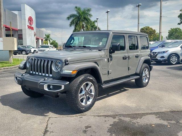 used 2020 Jeep Wrangler Unlimited car, priced at $33,880