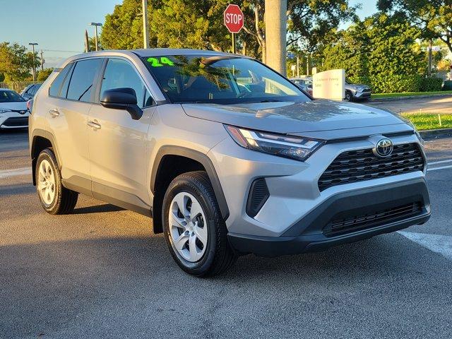 used 2024 Toyota RAV4 car, priced at $25,590