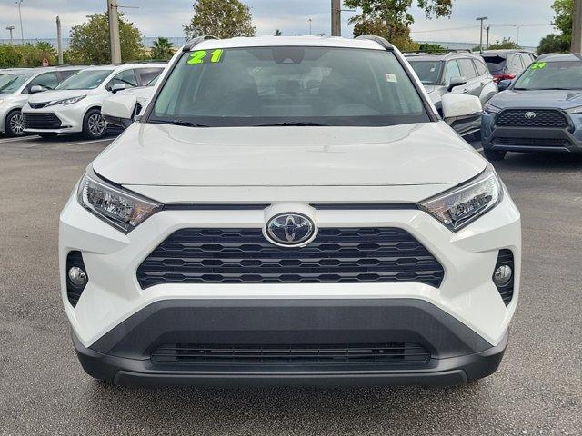 used 2021 Toyota RAV4 car, priced at $26,990