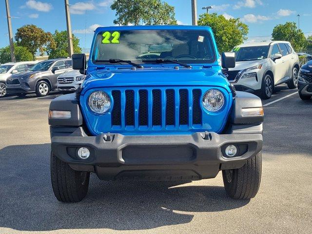 used 2022 Jeep Wrangler car, priced at $28,899