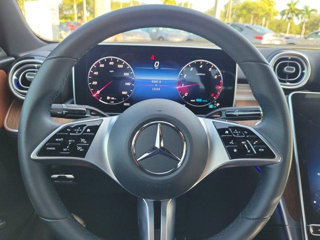 used 2022 Mercedes-Benz C-Class car, priced at $32,990