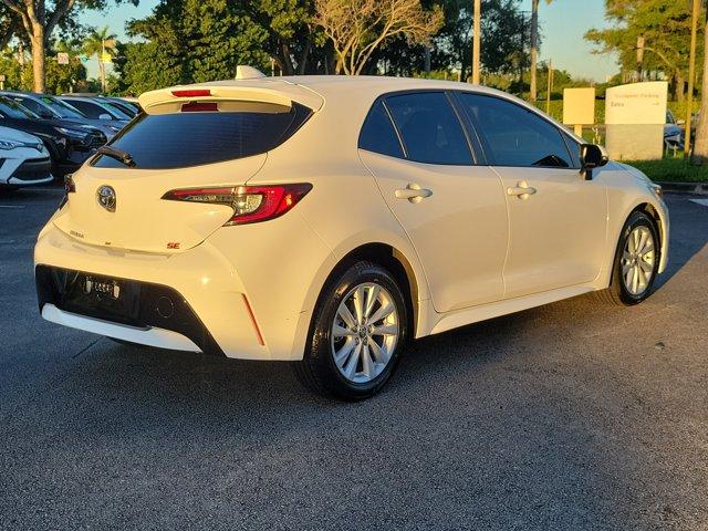 used 2024 Toyota Corolla Hatchback car, priced at $18,423