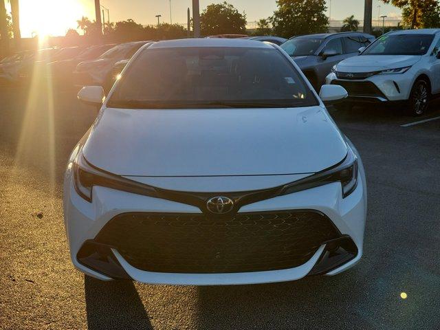 used 2024 Toyota Corolla Hatchback car, priced at $18,423