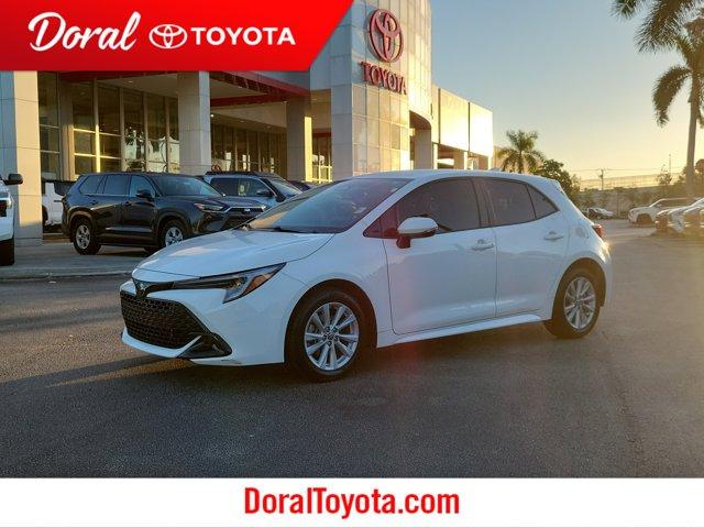 used 2024 Toyota Corolla Hatchback car, priced at $20,221