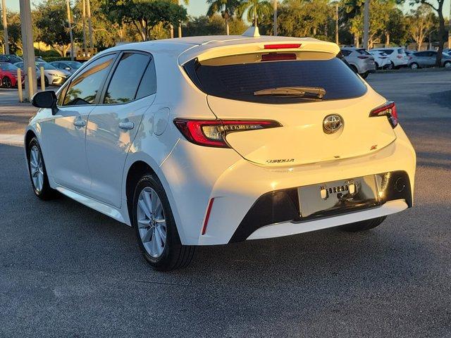 used 2024 Toyota Corolla Hatchback car, priced at $18,423