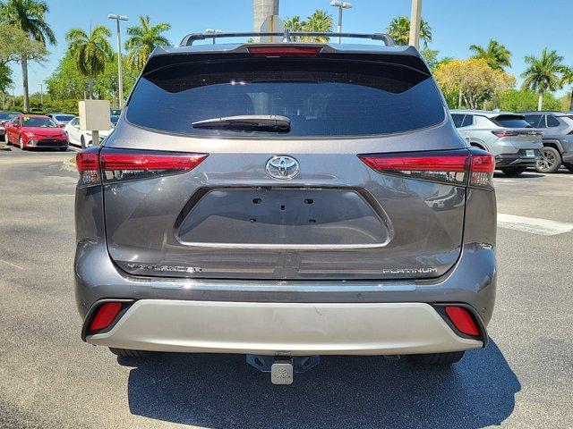 used 2021 Toyota Highlander car, priced at $33,990