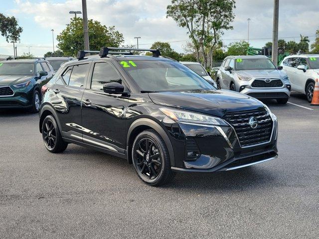 used 2021 Nissan Kicks car, priced at $18,352