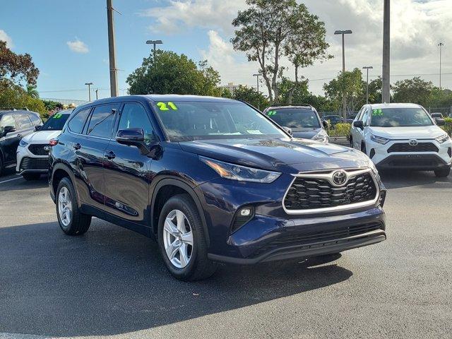 used 2021 Toyota Highlander car, priced at $29,764