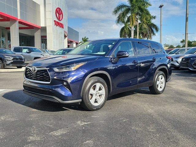 used 2021 Toyota Highlander car, priced at $29,764