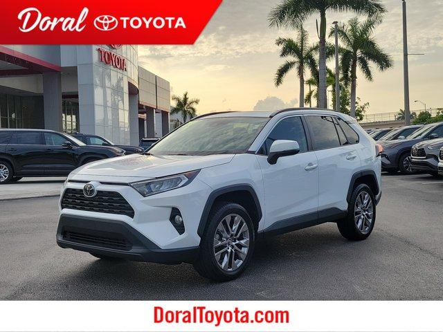used 2020 Toyota RAV4 car, priced at $25,100