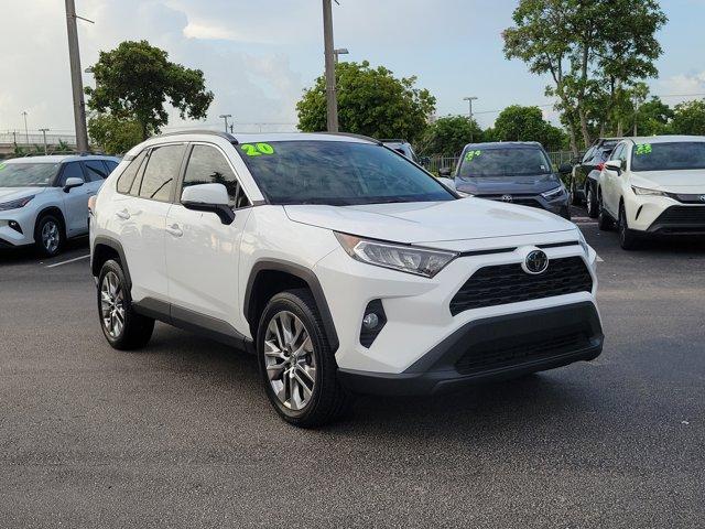 used 2020 Toyota RAV4 car, priced at $25,100