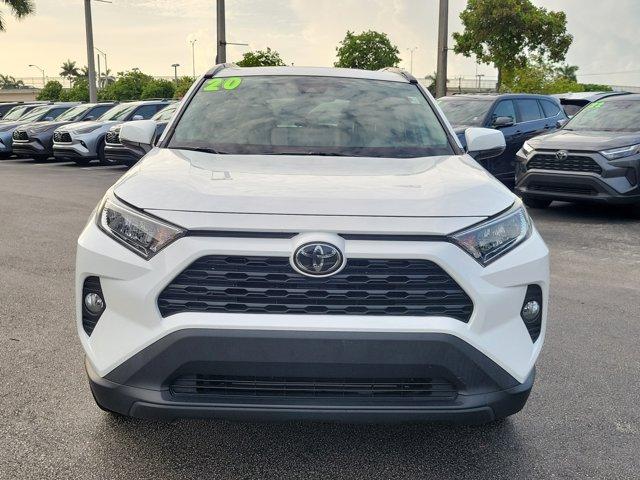 used 2020 Toyota RAV4 car, priced at $25,100