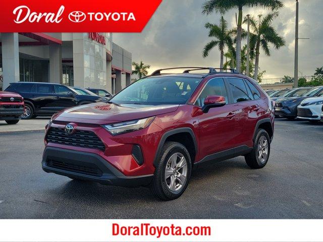 used 2022 Toyota RAV4 car, priced at $29,700
