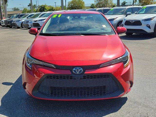 used 2021 Toyota Corolla Hybrid car, priced at $19,950