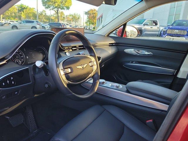used 2024 Genesis GV70 car, priced at $37,300