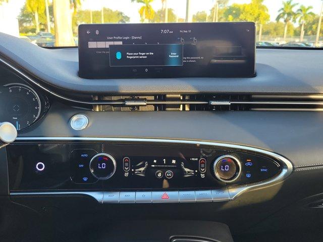 used 2024 Genesis GV70 car, priced at $37,300