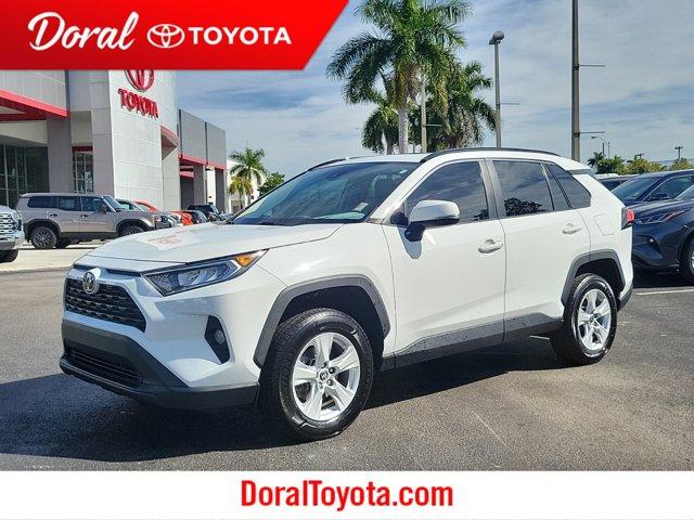 used 2021 Toyota RAV4 car, priced at $24,120