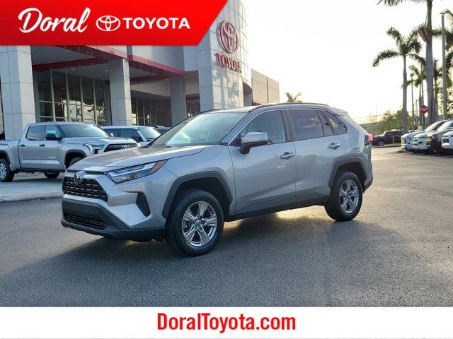used 2022 Toyota RAV4 car, priced at $30,100