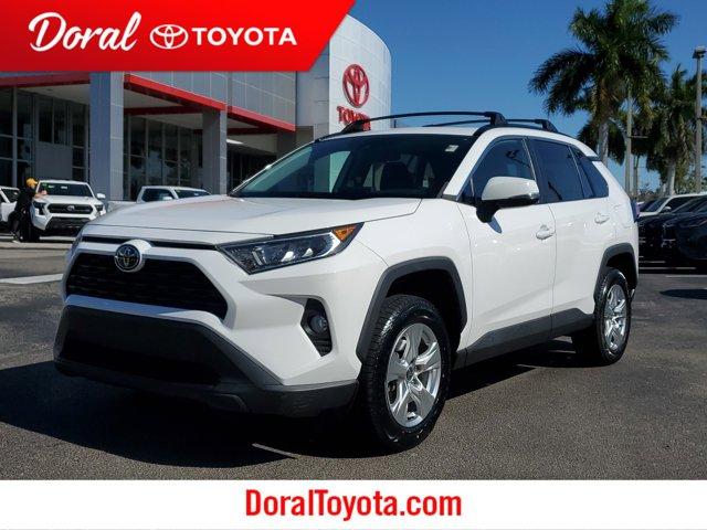 used 2021 Toyota RAV4 car, priced at $26,155