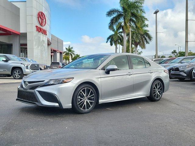 used 2021 Toyota Camry car, priced at $20,981