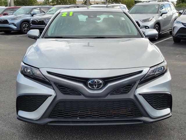 used 2021 Toyota Camry car, priced at $20,981