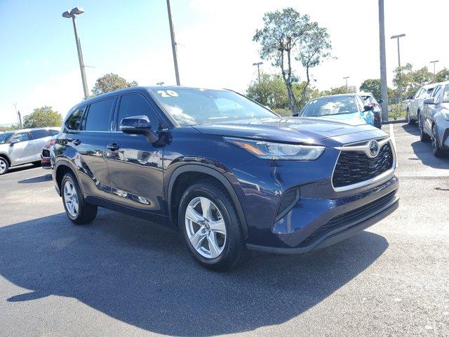 used 2020 Toyota Highlander car, priced at $29,545