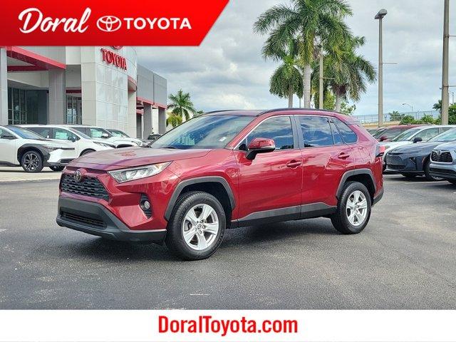 used 2021 Toyota RAV4 car, priced at $28,990