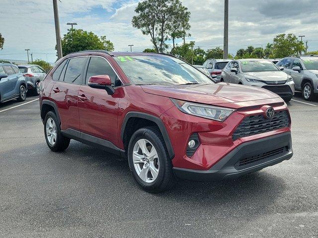 used 2021 Toyota RAV4 car, priced at $21,706