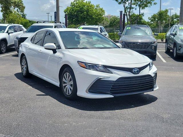 used 2021 Toyota Camry Hybrid car, priced at $22,944