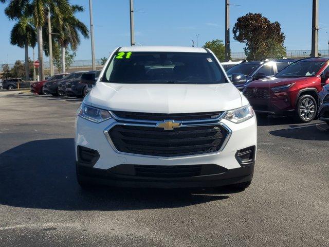 used 2021 Chevrolet Traverse car, priced at $22,427