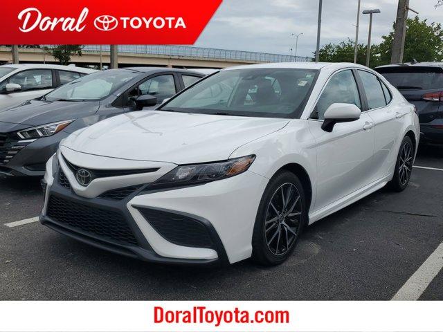 used 2021 Toyota Camry car, priced at $21,950