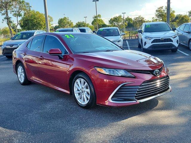 used 2021 Toyota Camry car, priced at $21,155