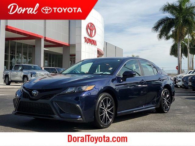 used 2021 Toyota Camry car, priced at $21,785