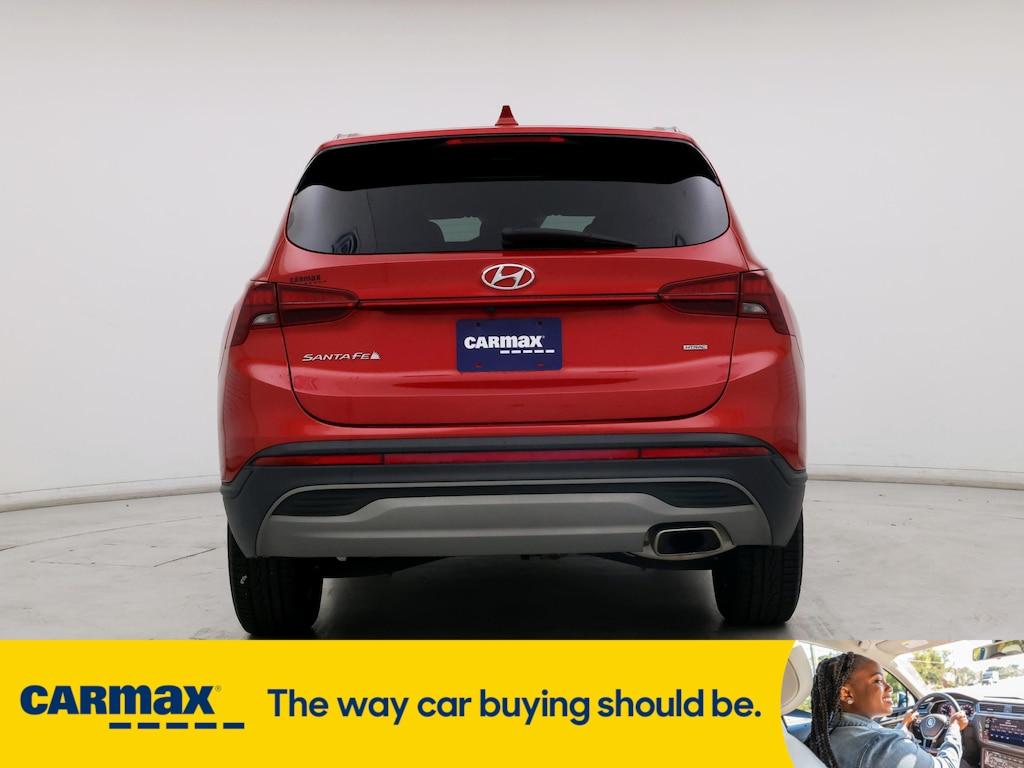 used 2021 Hyundai Santa Fe car, priced at $20,998