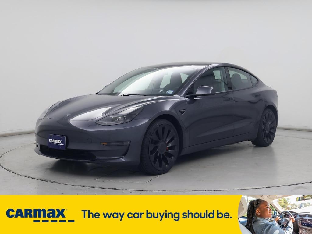 used 2023 Tesla Model 3 car, priced at $33,998