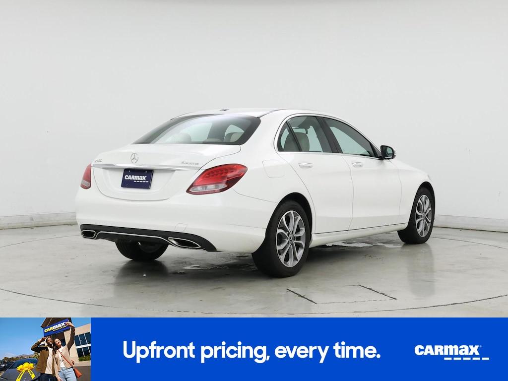 used 2018 Mercedes-Benz C-Class car, priced at $19,998