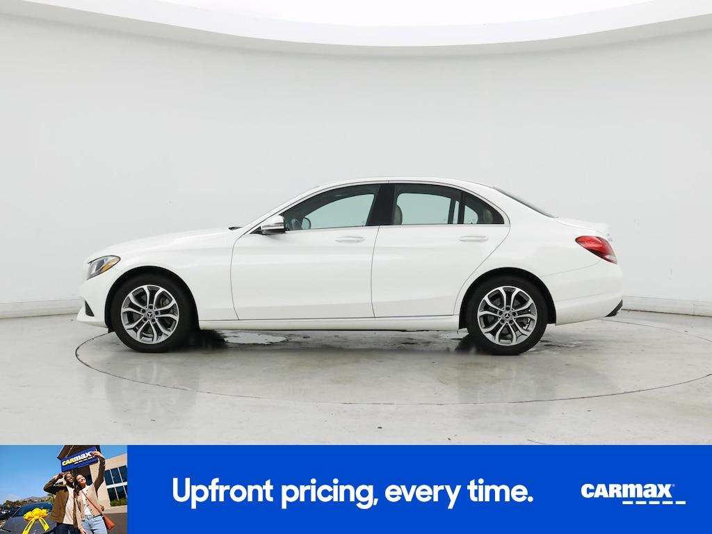 used 2018 Mercedes-Benz C-Class car, priced at $19,998