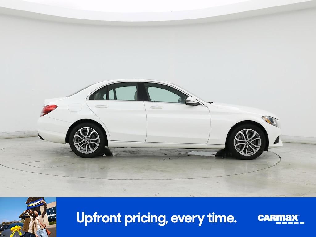 used 2018 Mercedes-Benz C-Class car, priced at $19,998