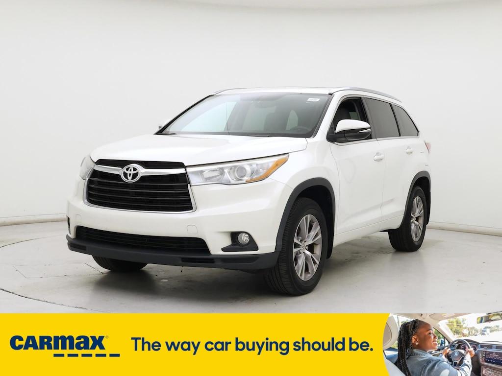 used 2015 Toyota Highlander car, priced at $17,998
