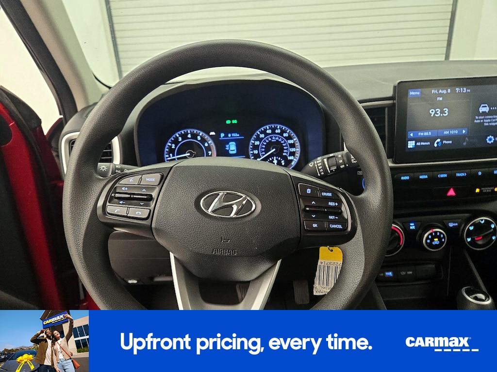 used 2022 Hyundai Venue car, priced at $18,998