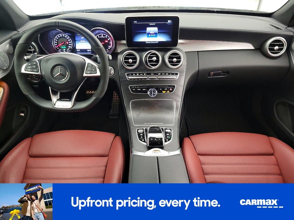 used 2018 Mercedes-Benz AMG C 43 car, priced at $38,998