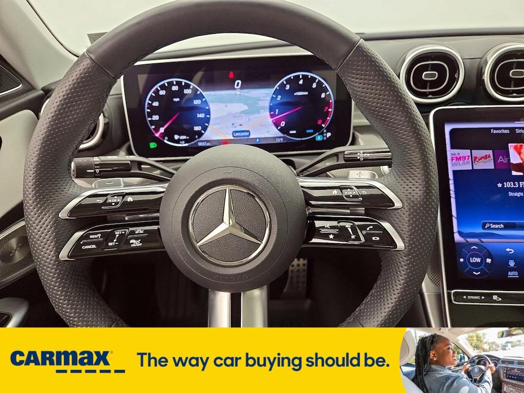 used 2024 Mercedes-Benz C-Class car, priced at $46,998