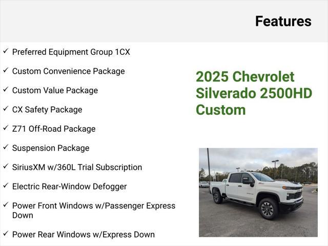 new 2025 Chevrolet Silverado 2500 car, priced at $54,203