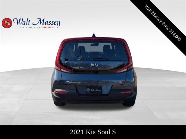 used 2021 Kia Soul car, priced at $14,000