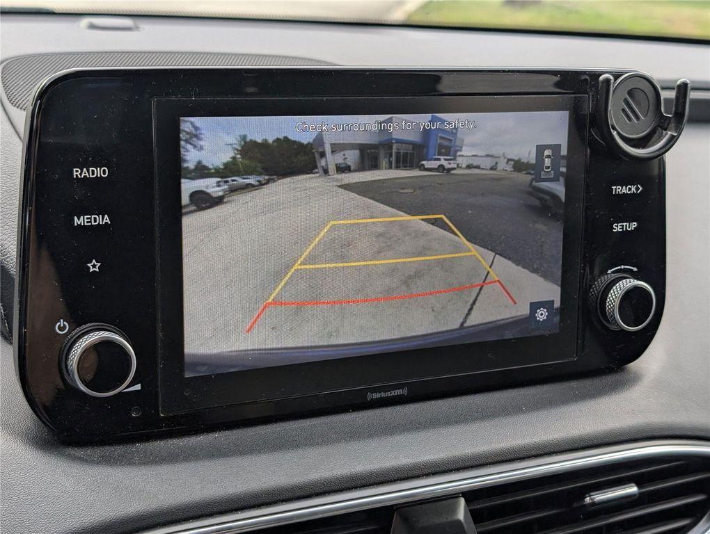 used 2021 Hyundai Santa Fe car, priced at $19,599