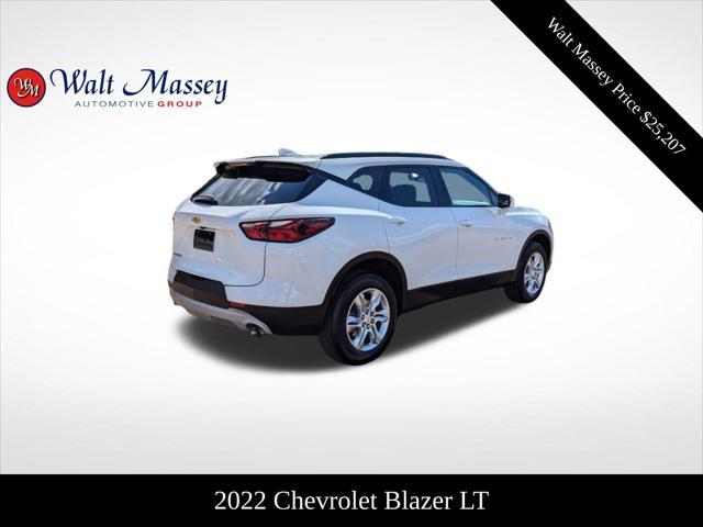 used 2022 Chevrolet Blazer car, priced at $25,207